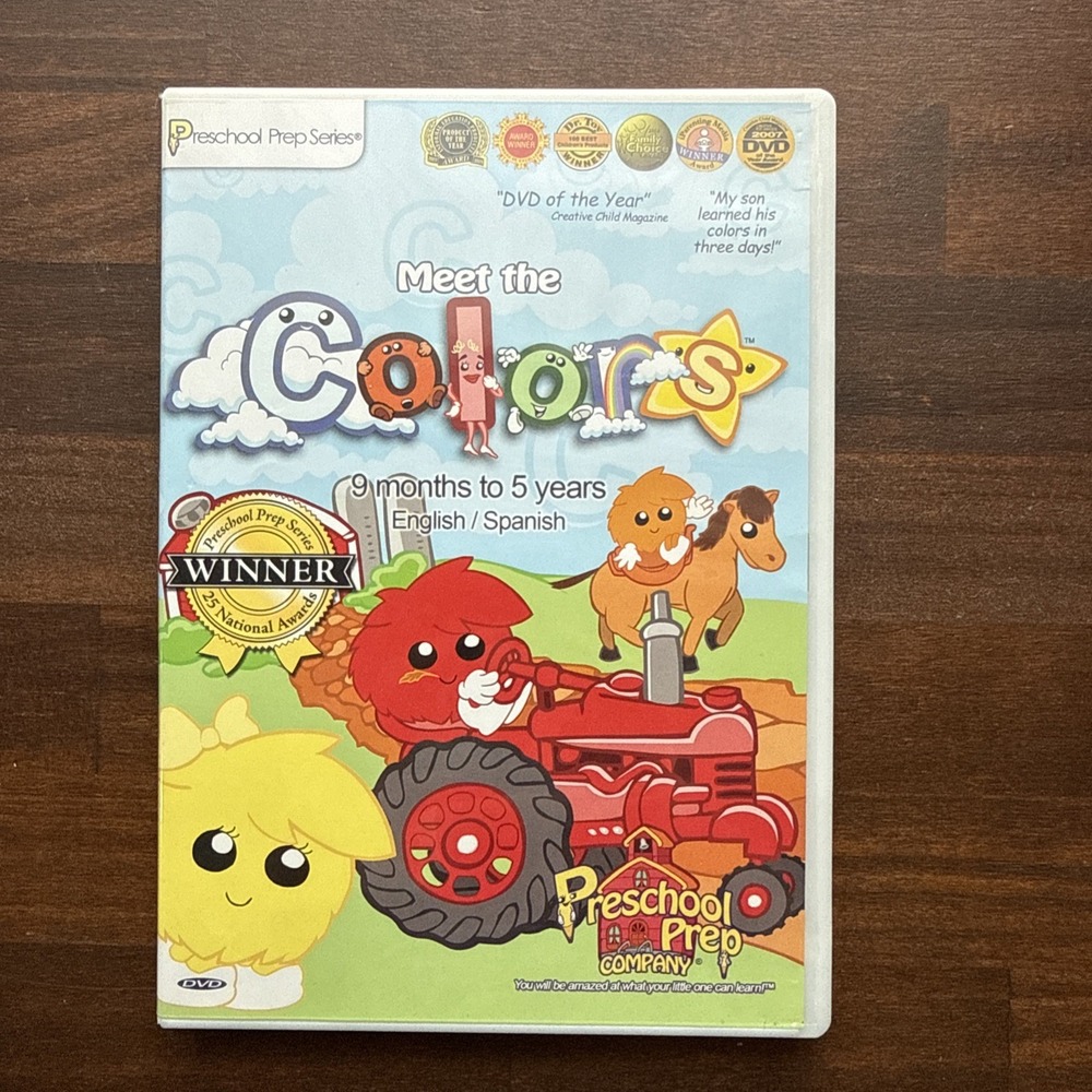 Preschool Prep Series: Meet the Colors (DVD, 2009)